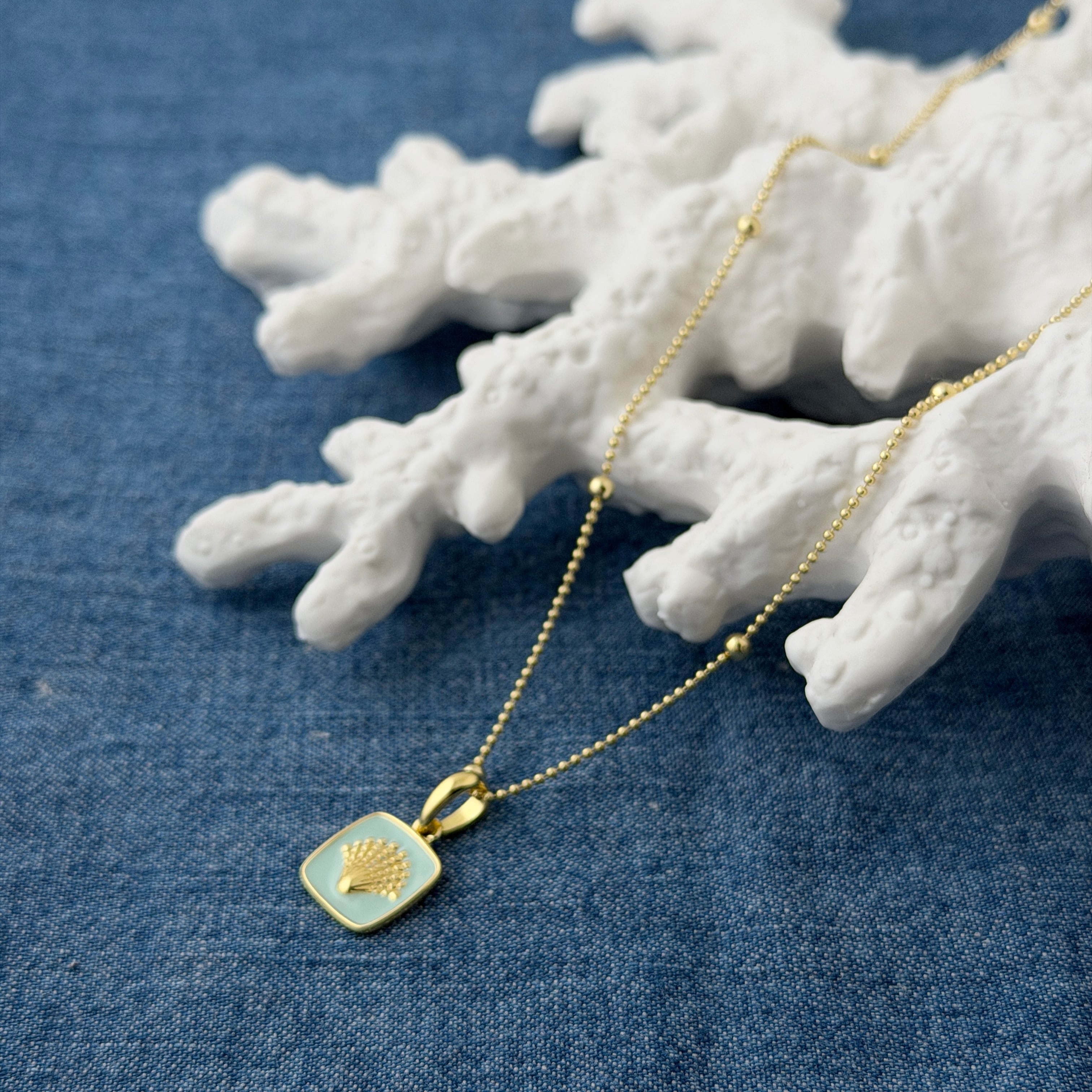 Indian Jewelry 》京都オパール一点物 ハート ペンダント ネックレス