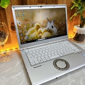 人気 /Panasonic Let’s note LV8/軽量・持ち運び◎/SSD256GB/メモリ8GB/ノートパソコン