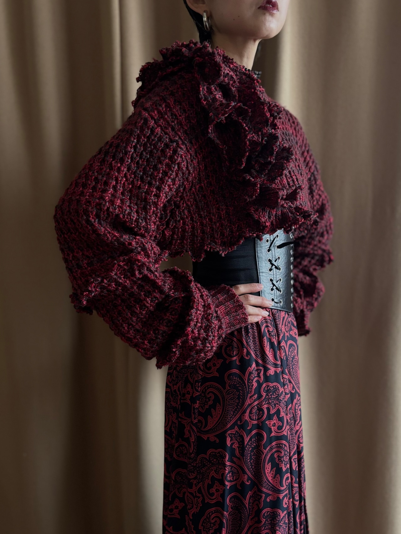 rose frill remake knit-5142-1