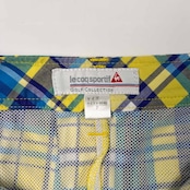 le coq sportif GOLF ルコックスポルティフ ゴルフ チェック柄 キュロット スカート サイズ 7 /レディース