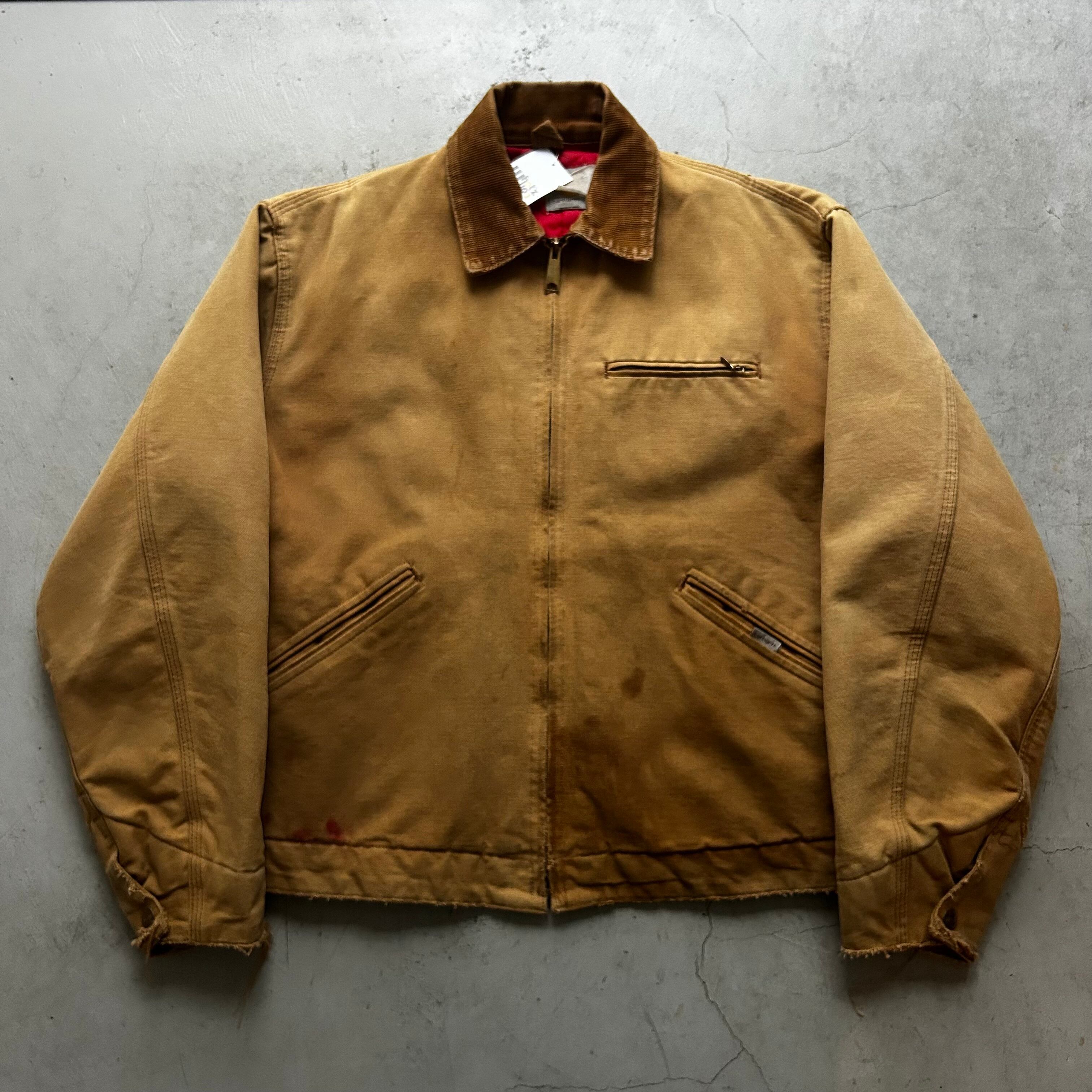 Early 1980s Carhartt Red Nylon Quilting Detroit Jacket【高円寺店】
