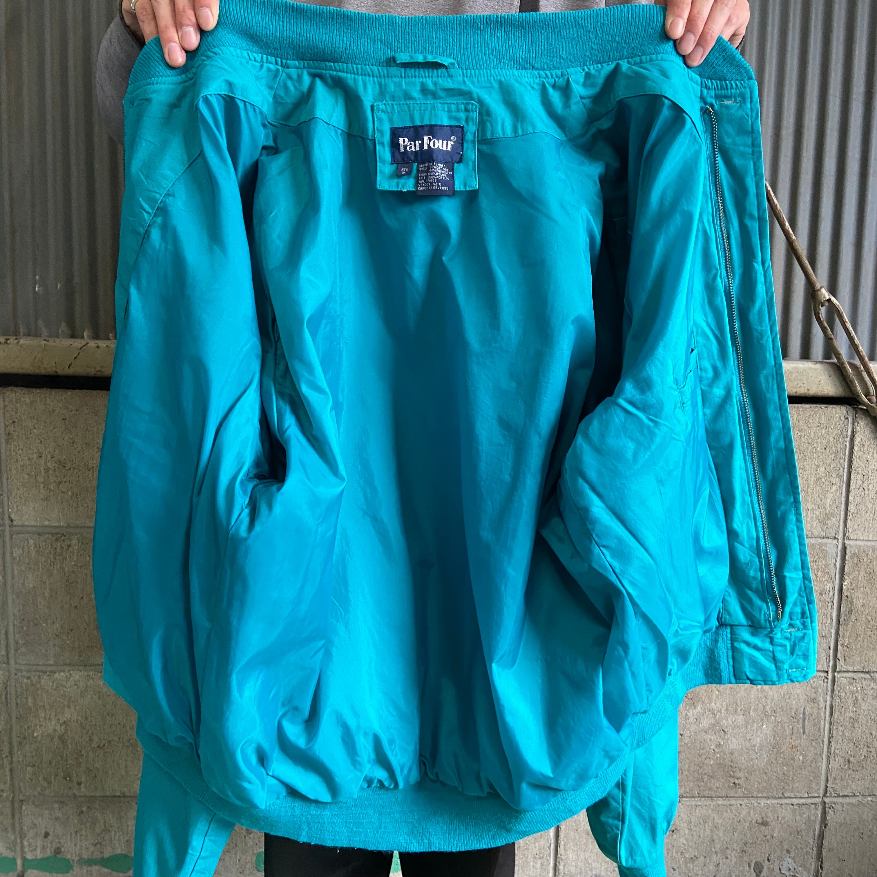90年代 グッドカラー Par Four カップショルダー ブルゾン ダービー 90年代 グッドカラー Par Four カップショルダー ブルゾン ダービー