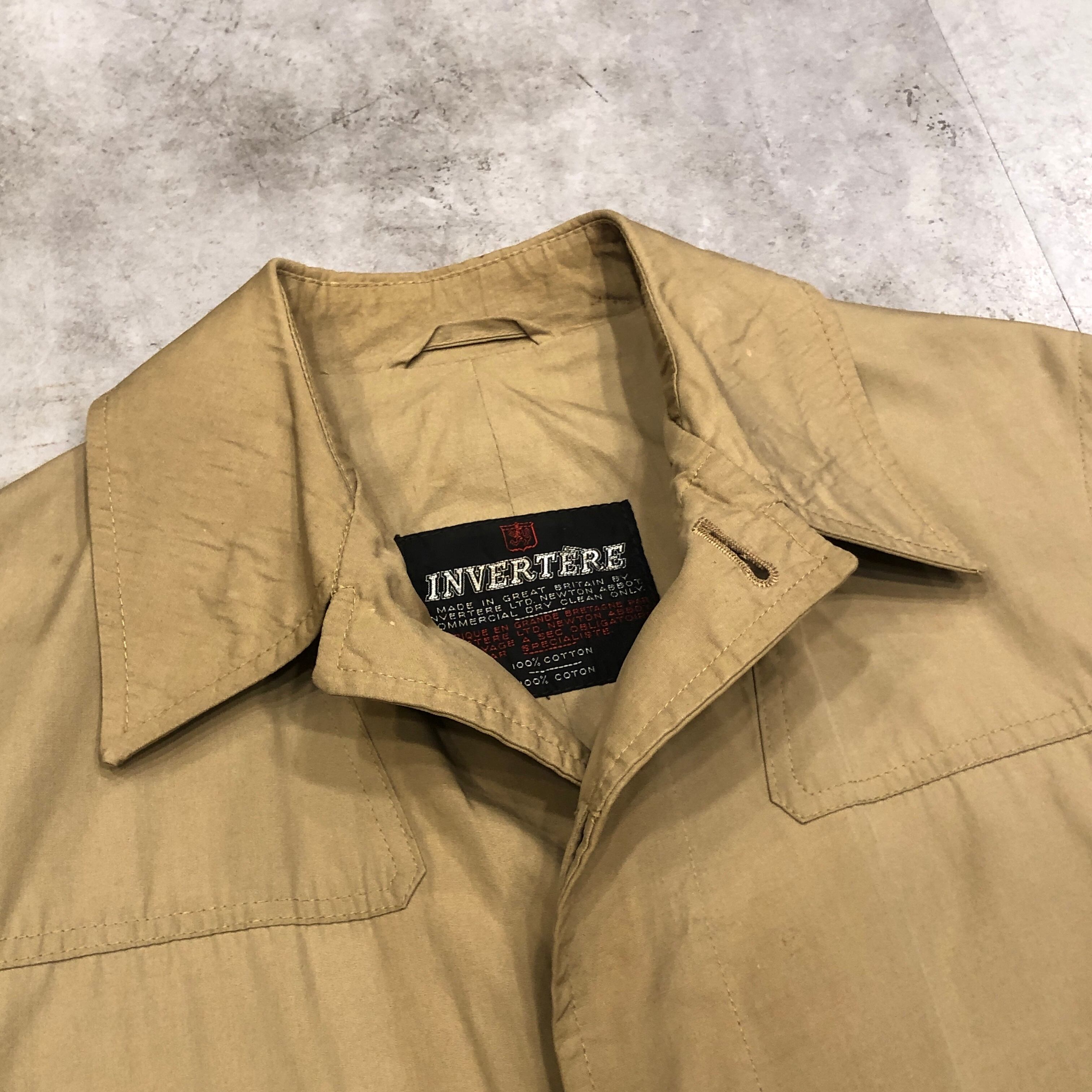 INVERTERE COTTON FIELD JACKET MADE IN GREAT BRITAIN c1980's