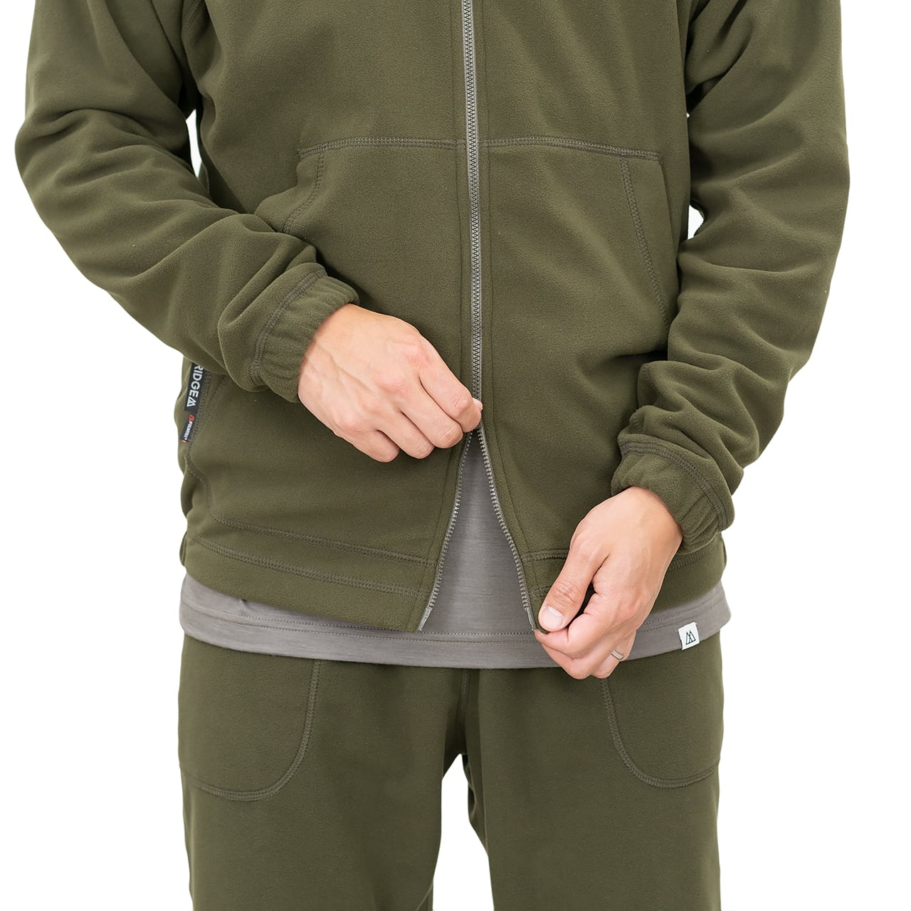RIDGE MOUNTAIN GEAR / FLEECE LAZY JACKET(ANVIL GREY) | st RIDGE MOUNTAIN GEAR / FLEECE LAZY JACKET(ANVIL GREY) | st