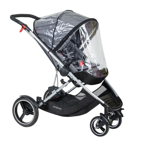 phil&teds voyager buggy storm cover (front & secound seat2個セット) フィルアンドテッズ レインカバー　voyager™ 2015-2019モデル