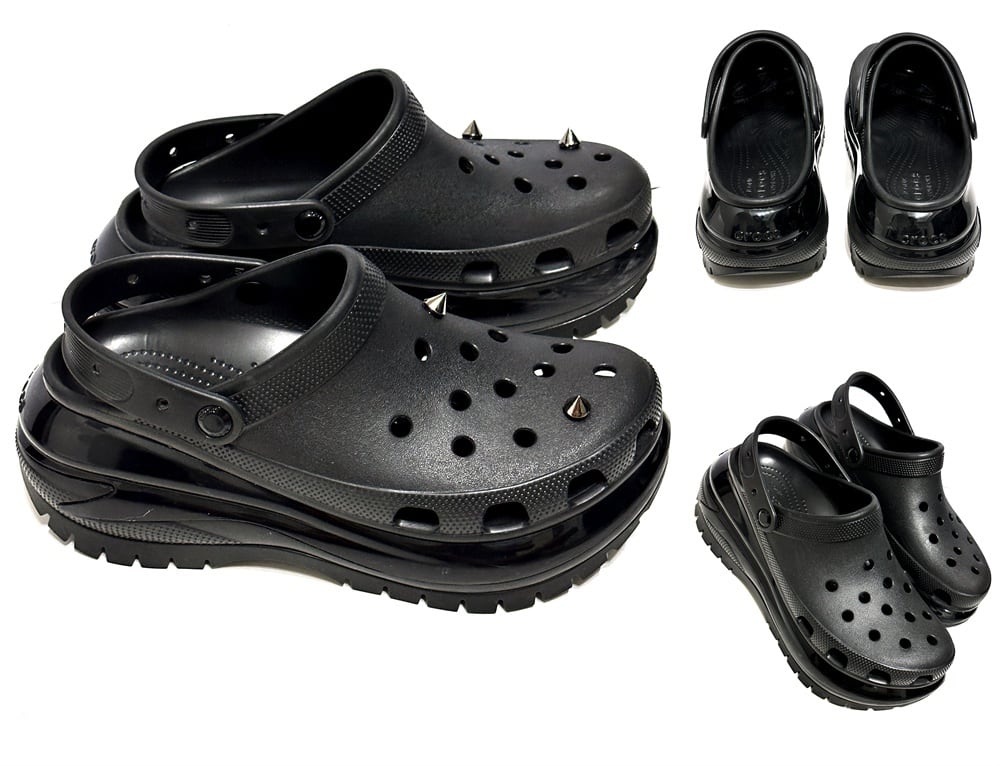 crocs MEGA CRUSH CLOG クロックス メガ クラッシュ クロッグ ブラック