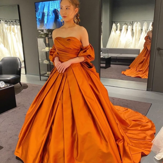 テラコッタドレス オレンジドレス | hartwellspremium.com