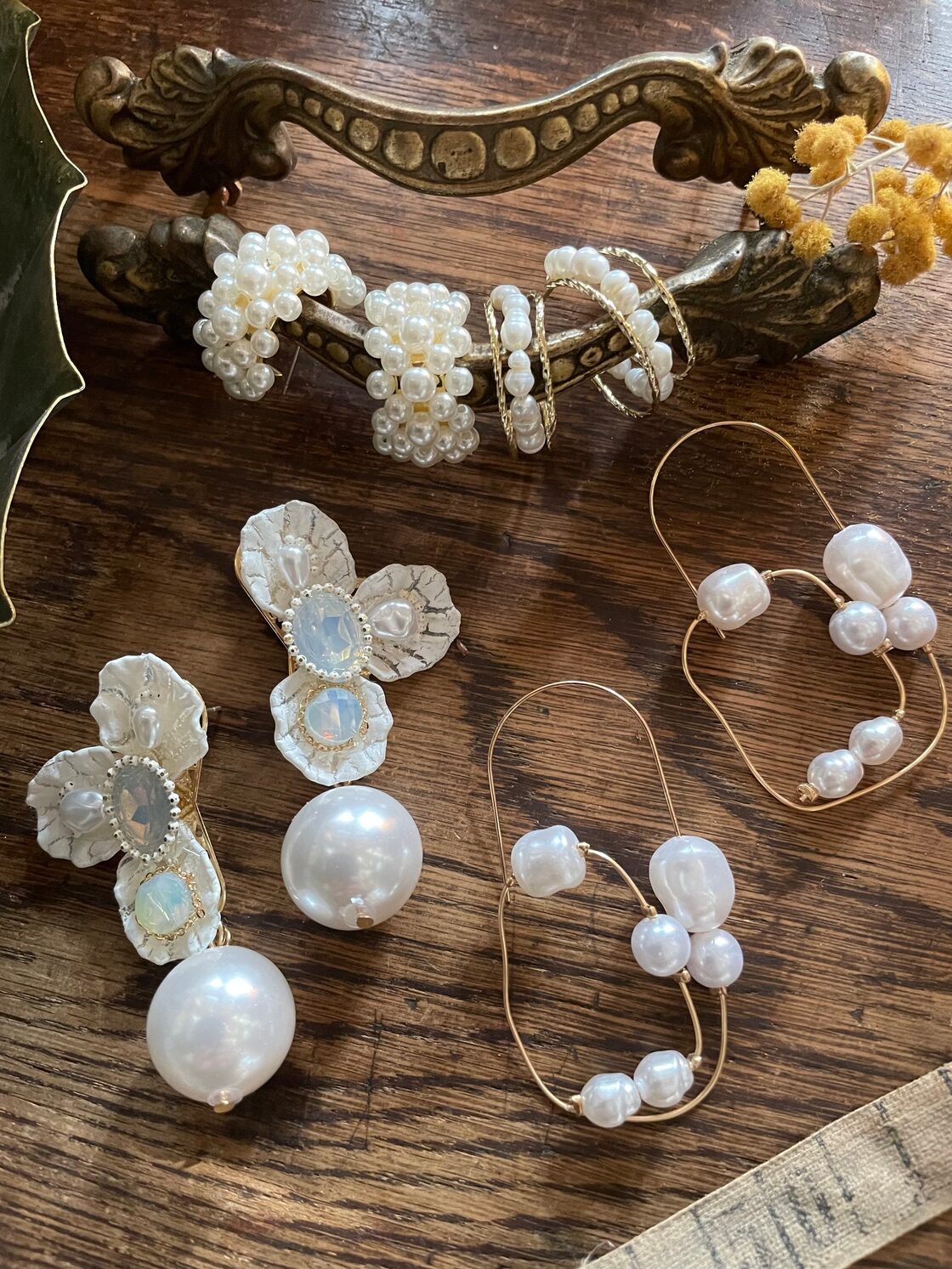パールいっぱいピアス | PAY ID