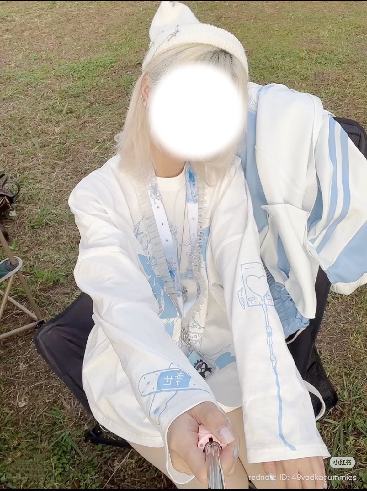 PSYNYXX.by 天使界隈少女ロンT | 韓国系ユニセックスTHICC サブカル系