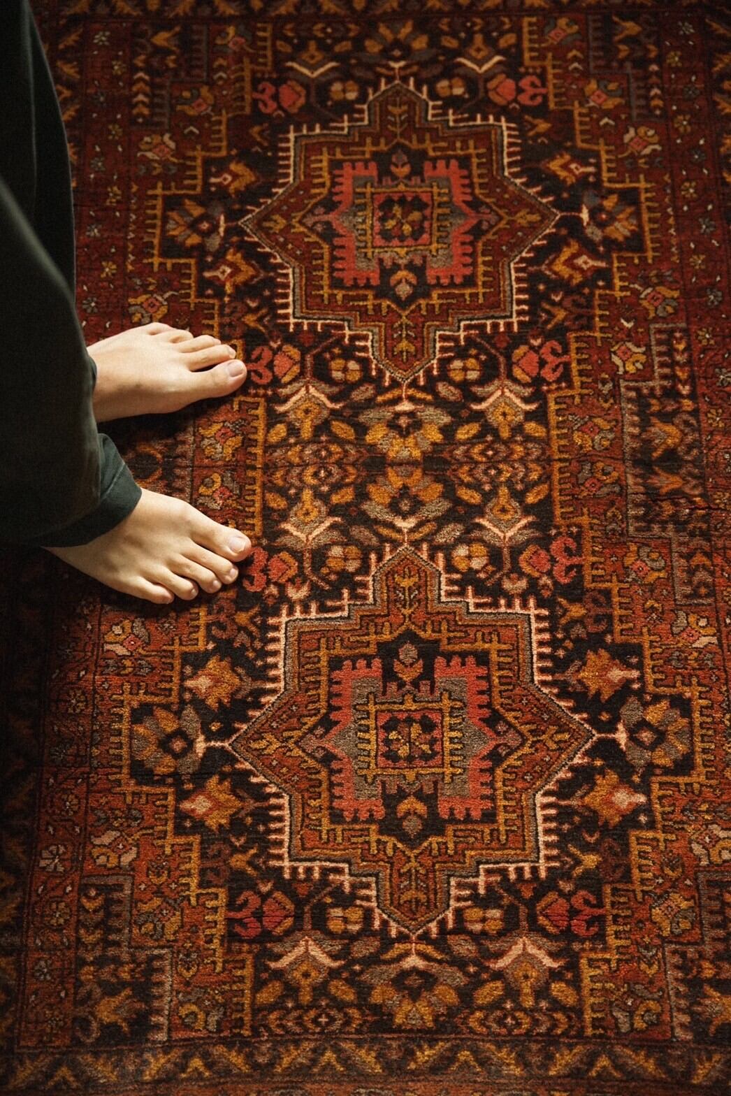 1042 -Vintage Turkmen Ali khoja rug