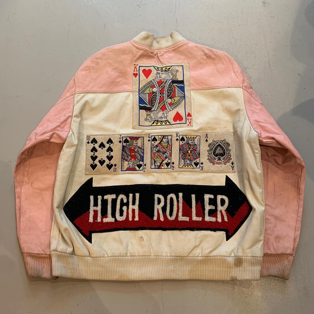 80s〜 HIGH ROLLER leather jacket【高円寺店】 | What