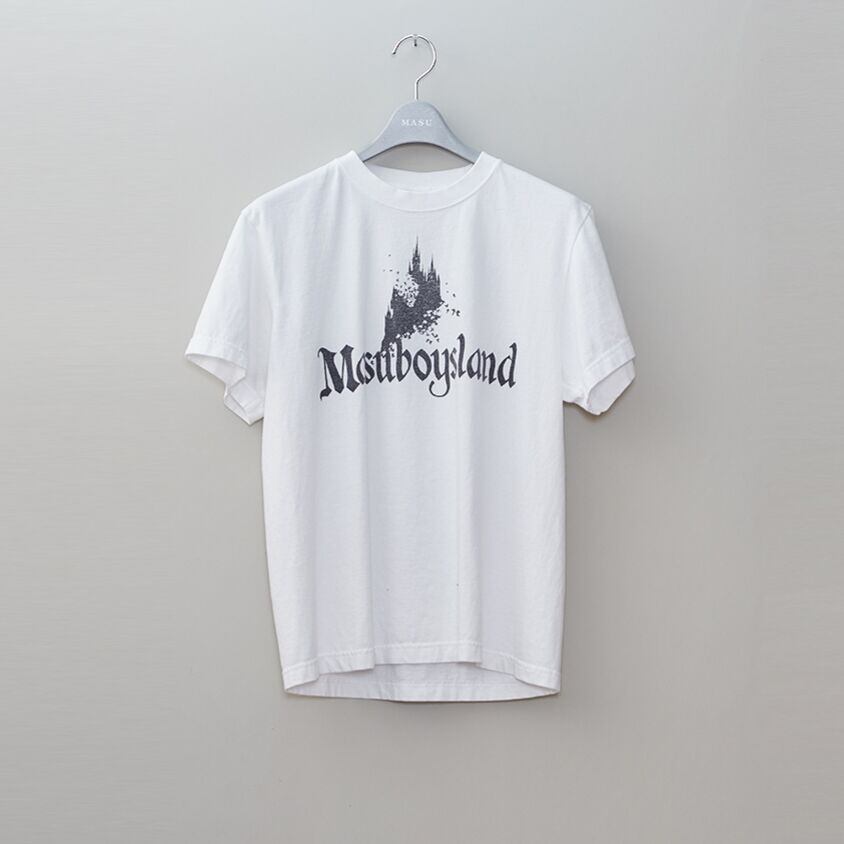 【h.h】MASU MASUBOYSLAND T-SHIRTS MASU(エムエーエスユー)のMASUBOYSLAND T-SHIRTS YELLOWの通販