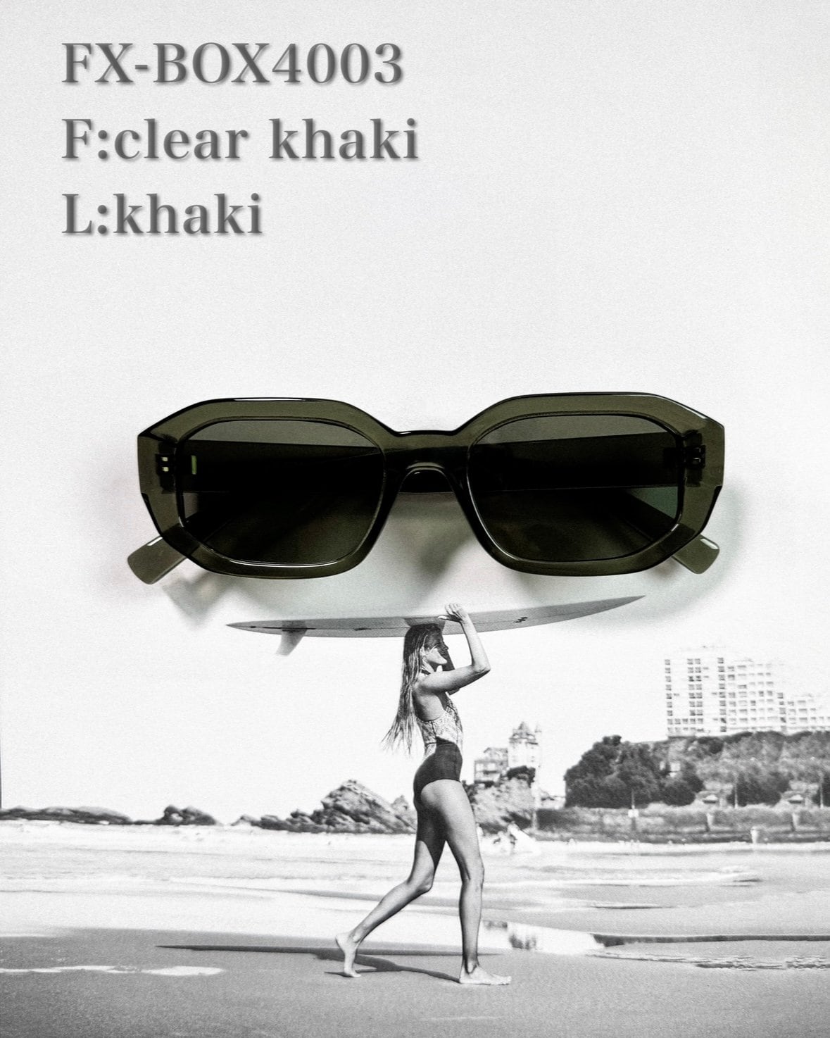 4colors】box square 4 sunglasses | FLEX公式｜SNSで話題のアイウェア