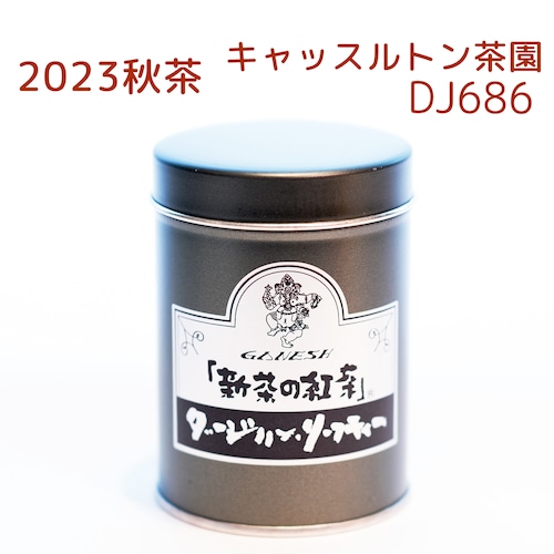 『新茶の紅茶』秋茶 ダージリン キャッスルトン茶園 DJ686 - 中缶 (110g)