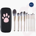 【2セット】AINOCHI ホワイトキャットシリーズ メイクブラシ10本セット