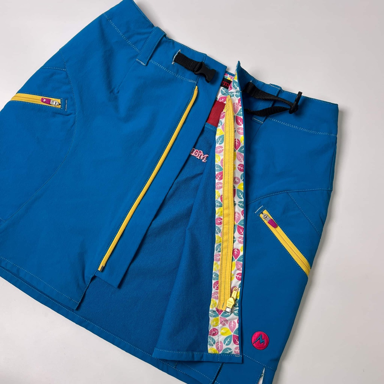 Marmot マーモット ナイロン ミニスカート M/ブルー レディース アウトドア