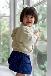 韓国子供服 / JUJUA / 26Autumn / ドット ポケット スカート / 秋服 *XS~XL*