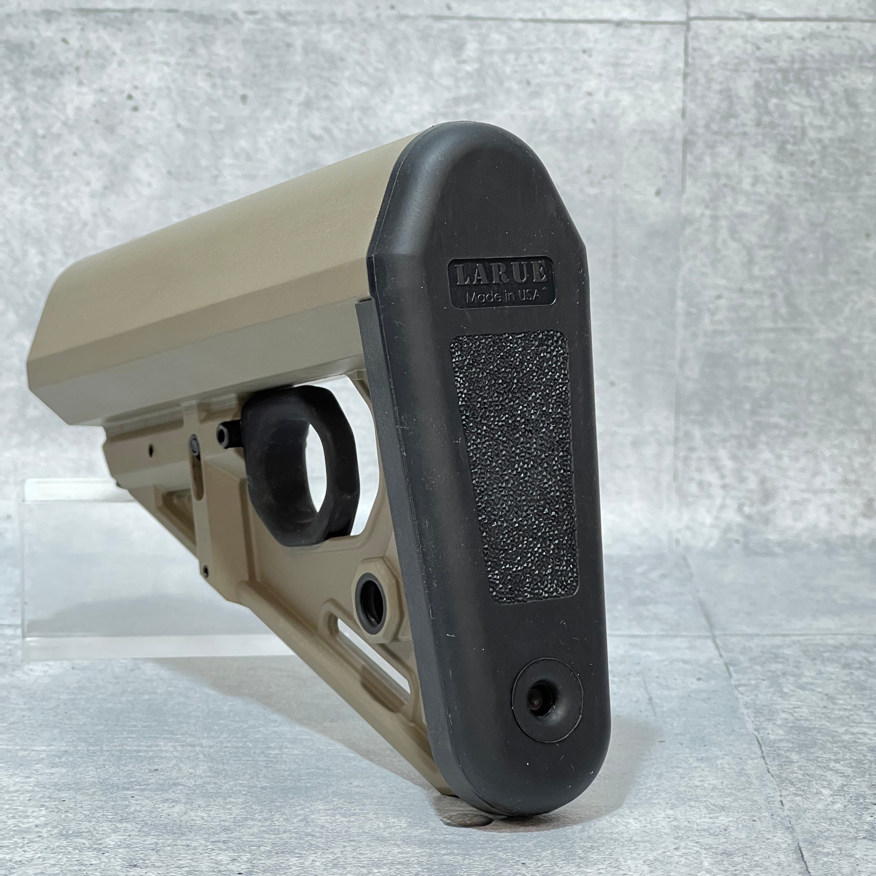 LaRue Tactical R.A.T. STOCK AR-10/AR-15LT800 BK/FDE | GunPlay'sWorks