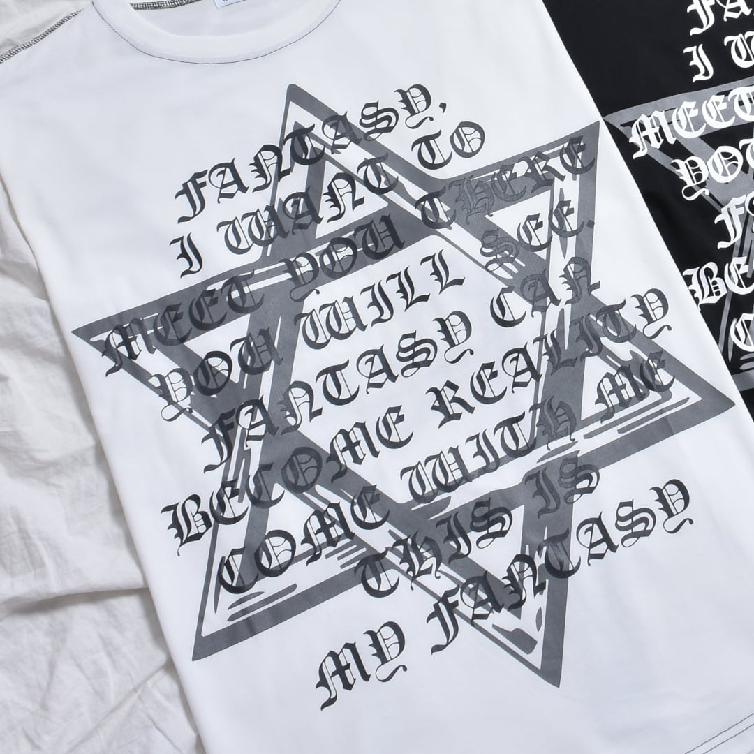六芒星ロゴ ステッチTシャツ | VOLCAN&APHRODITE 公式通販