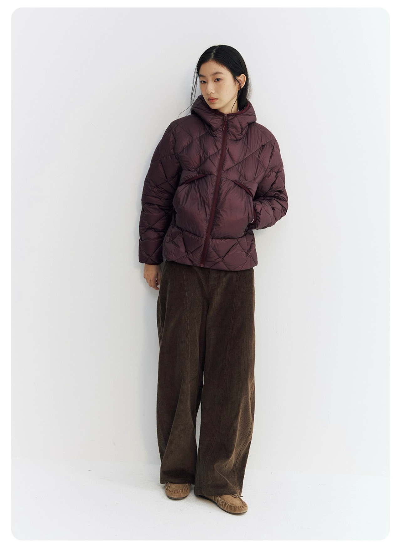 NORYBRAND Diamond Quilt Water Resistant Down