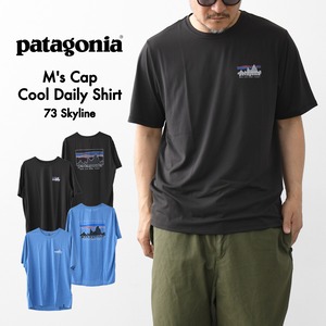 Patagonia [パタゴニア正規代理店] M's Cap Cool Daily Shirt - 73 Skyline [45478] メンズ・キャプリーン・クール・デイリー・シャツ（'73 スカイライン）・半袖Tシャツ・MEN'S [2026SS]