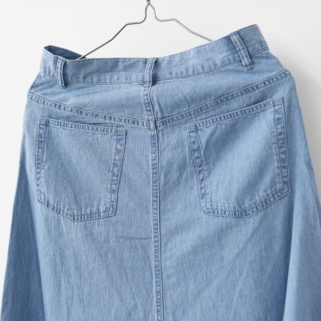 MICA&DEAL [マイカアンドディール] flare denim sk [0126202118