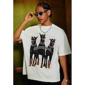 VINTAGE ストリート ドーベルマン Tシャツ T883