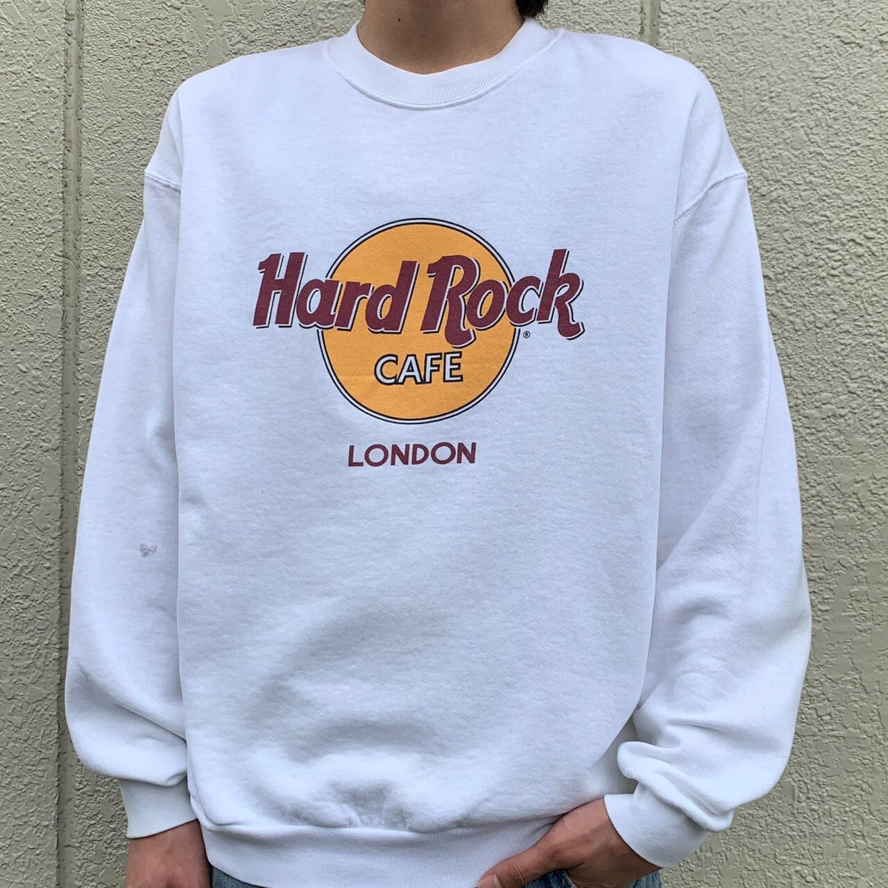 HardRockCAFE  ヴィンテージ スウェット ボルドー デトロイトXXL