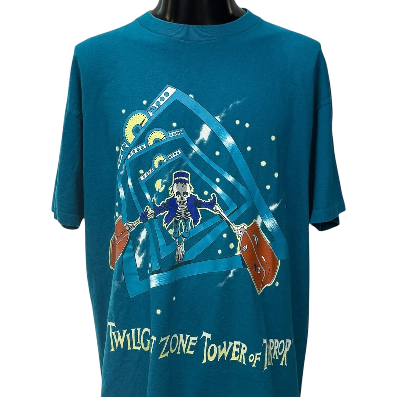 【DISNEY】ディズニー "TWILIGHT ZONE TOWER OF TERROR" 90's Vintage Tシャツ
