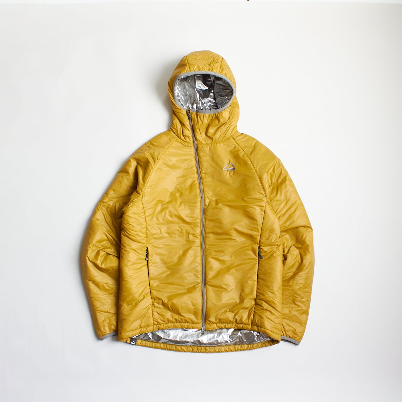 milestone(マイルストーン)Heatwave Titanium Hoody -Amber Gold メンズレディースインサレーション