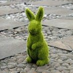 置物 ウサギ グリーン 人工植物 ホームデコレーション ーデンデコレーション かわいい ギフト