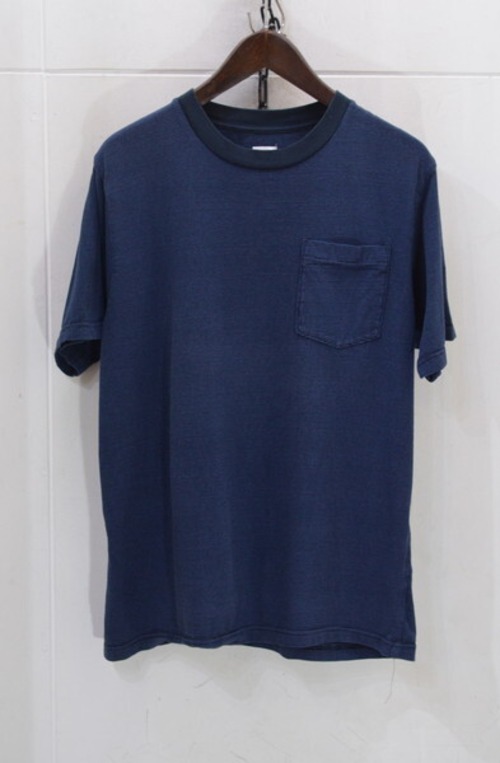 South2 West8 ボーダーポケットTシャツ