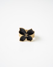 〈CHANEL〉CC Mark Flower Ring 2002SS
