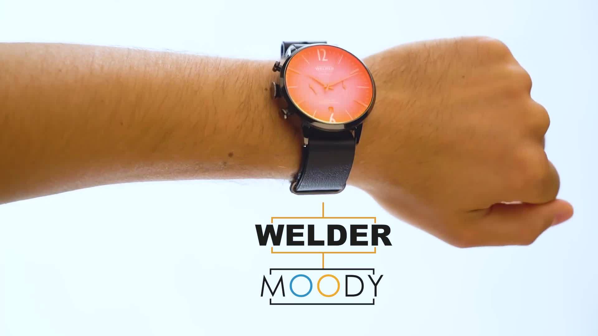 【WELDER ウェルダー】WWRC505／MOODY DUAL TIME 45mm ムーディー デュアルタイム／国内正規品 腕時計