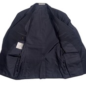 Karl Helmut カールヘルム ヘリンボーン 3B セットアップ スーツ M/グレー