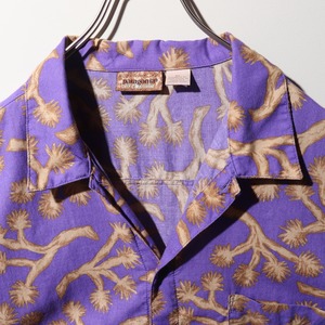 極美品 XL 93年 ACシャツ ジョシュアツリー Joshua tree patagonia パタゴニア 紫 総柄