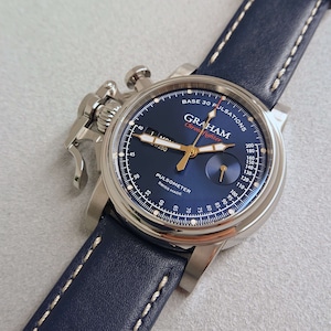 【GRAHAM グラハム】Chronofighter Vintage PULSOMETER  クロノファイターヴィンテージ パルスメーター ブルー 世界限定250本／国内正規品 腕時計