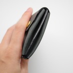 シンプル財布　ブラック