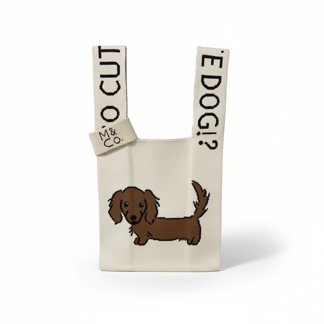 ニットバッグ ダックスフンド（Knit Bag Dachshund）