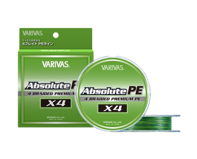 VARIVAS） ｱﾌﾞｿﾙｰﾄPE X4  0.6号-150m 10lb