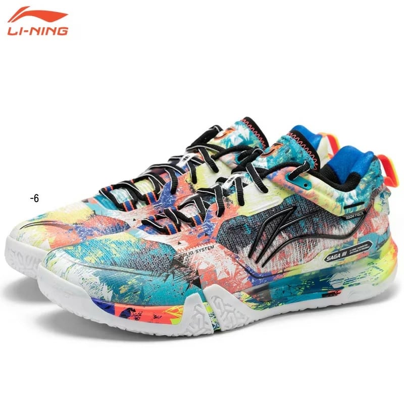 AYAV001-6】LI-NING SAGA 3 PRO バドミントンシューズ(ユニ/メンズ