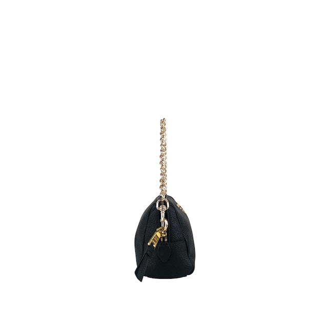 PRADA プラダ ショルダーバッグ ブラック ロゴ レザー チェーンショルダー vintage ヴィンテージ オールド ckmyc2