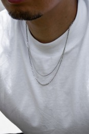 7/5(sat)発売【Skin Flat Chain Necklace】 / SILVER
