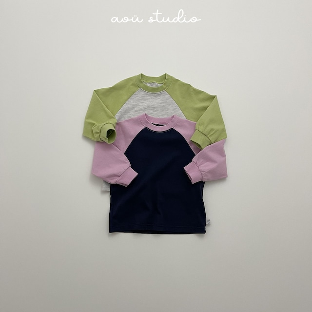 【取寄】aou|steady raglan tee|ステディラグランTシャツ|XS-L|toddler|26 autumn
