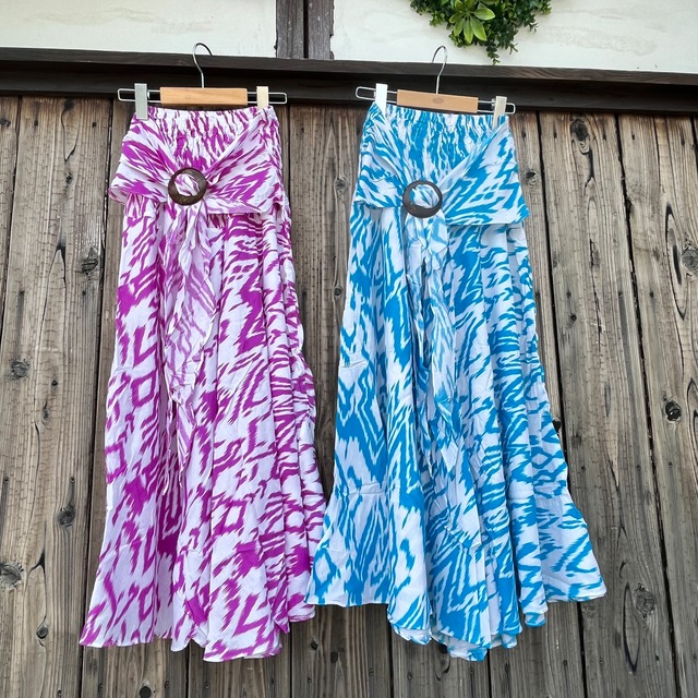 ホワイト2wayスカート