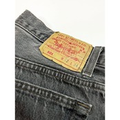 90s Levi’s 501-0658 BLACK DENIM PANTS MADE IN USA Size W32L34→W31L33