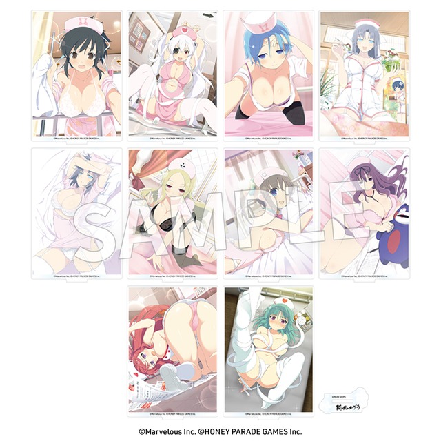閃乱カグラ アクリルスタンド コレクション vol.8　全10種セット