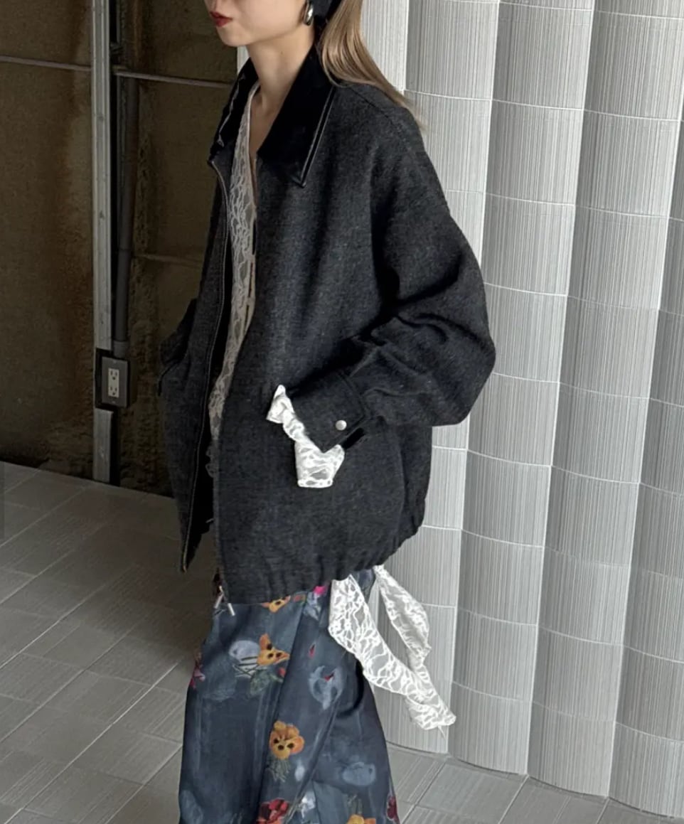 AMERI】UND TWEED WORK DETAIL BLOUSON (0225206610530) | CLOAK&CO EC