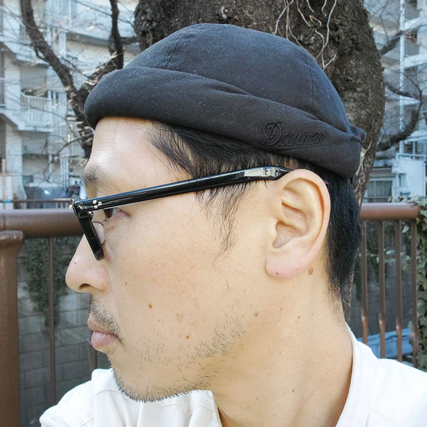 EYEVAN / SADLER[45] / PBKS ピアノブラック-シルバー フレンチ