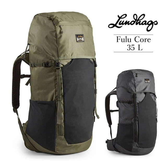 Lundhags 北欧生まれの 高機能 防水 バックパック Fulu Core 35 L